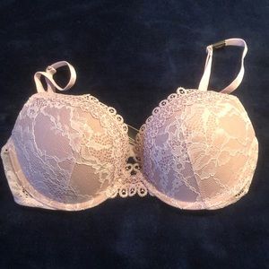 Light purple lace bra